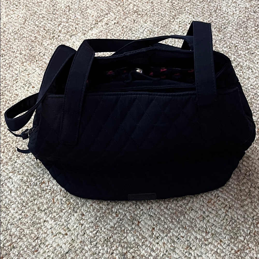Vera Bradley Elegant Navy Quilted Women's Bag